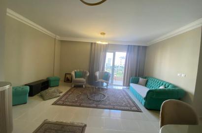 Apartment for rent furnished 116 meters wide garden view at a bargain price for first residence